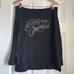 Harley Davidson off the shoulder shirt